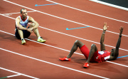 The 2012 London Olympic Games, Athletics, Men's 400m Hurdles, Britain - 06 Aug 2012
