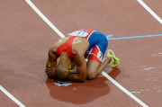 The 2012 London Olympic Games, Athletics, Men's 400m Hurdles, Britain - 06 Aug 2012