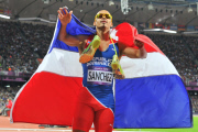 The 2012 London Olympic Games, Athletics, Men's 400m Hurdles, Britain - 06 Aug 2012