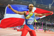 The 2012 London Olympic Games, Athletics, Men's 400m Hurdles, Britain - 06 Aug 2012