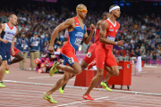 The 2012 London Olympic Games, Athletics, Men's 400m Hurdles, Britain - 06 Aug 2012