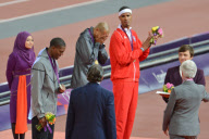 The 2012 London Olympic Games, Athletics, Men's 400m Hurdles, Britain - 06 Aug 2012
