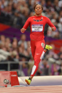 The 2012 London Olympic Games, Athletics, Women's 200m, Britain - 06 Aug 2012