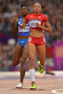 The 2012 London Olympic Games, Athletics, Women's 200m, Britain - 06 Aug 2012