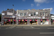 House Of Reeves store in Croydon has been covered with 4,000 positive messages from young people as part of the Reverse Riots charity campaign following last year's riots, London, Britain- Aug 2012