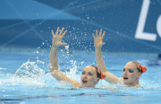 The 2012 London Olympic Games, Synchronised Swimming, Britain - 07 Aug 2012