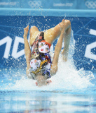 The 2012 London Olympic Games, Synchronised Swimming, Britain - 07 Aug 2012