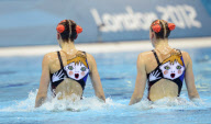 The 2012 London Olympic Games, Synchronised Swimming, Britain - 07 Aug 2012