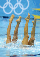 The 2012 London Olympic Games, Synchronised Swimming, Britain - 07 Aug 2012