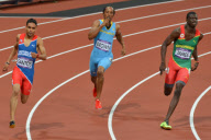 The 2012 London Olympic Games, Athletics, Men's 400m Final, London, Britain - 06 Aug 2012