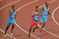 The 2012 London Olympic Games, Athletics, Men's 400m Final, London, Britain - 06 Aug 2012