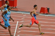 The 2012 London Olympic Games, Athletics, Men's 400m Final, London, Britain - 06 Aug 2012
