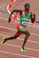 The 2012 London Olympic Games, Athletics, Men's 400m Final, London, Britain - 06 Aug 2012