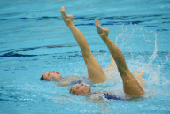 The 2012 London Olympic Games, Synchronised Swimming, Britain - 07 Aug 2012