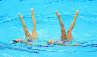 The 2012 London Olympic Games, Synchronised Swimming, Britain - 07 Aug 2012