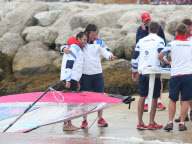 The 2012 London Olympic Games, Windsurfing, Weymouth and Portland, Britain - 07 Aug 2012