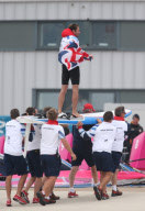 The 2012 London Olympic Games, Windsurfing, Weymouth and Portland, Britain - 07 Aug 2012