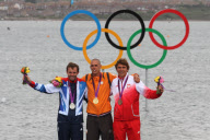 The 2012 London Olympic Games, Windsurfing, Weymouth and Portland, Britain - 07 Aug 2012