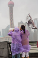 Shanghai Braces For Typhoon Haikui