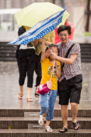 Shanghai Braces For Typhoon Haikui
