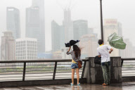 Shanghai Braces For Typhoon Haikui