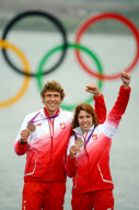 The 2012 London Olympic Games, Windsurfing, Weymouth and Portland, Britain - 07 Aug 2012