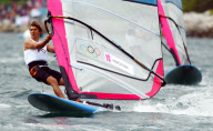 The 2012 London Olympic Games, Windsurfing, Weymouth and Portland, Britain - 07 Aug 2012