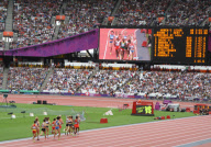 The 2012 London Olympic Games, Athletics, Britain - 06 Aug 2012