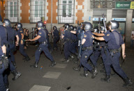 Manifestacion mulititudinaria contra los recortes del gobierno en Madrid.