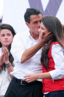 Mexico's Pena Nieto campaigns for Presidency
