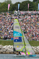 The 2012 London Olympic Games, Sailing, Weymouth and Portland, Britain - 08 Aug 2012