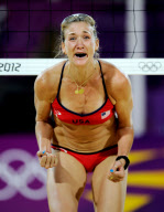 The 2012 London Olympic Games, Beach Volleyball, London, Britain - 08 Aug 2012