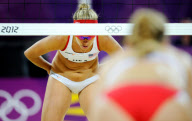 The 2012 London Olympic Games, Beach Volleyball, London, Britain - 08 Aug 2012