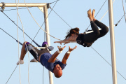 Jessica Stroup is a flying Dare Devil