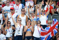 The 2012 London Olympic Games, Women's Open Water 10k Swimming, Serpentine, Hyde Park, London, Britain - 09 Aug 2012