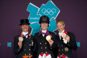 The 2012 London Olympic Games, Equestrian, Dressage, Greenwich Park, Britain - 09 Aug 2012