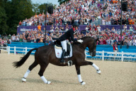 The 2012 London Olympic Games, Equestrian, Dressage, Greenwich Park, Britain - 09 Aug 2012