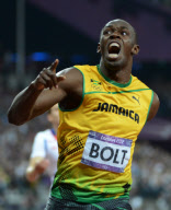 Athletics at Olympic Stadium at the London Olympics