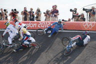 The 2012 London Olympic Games, BMX Cycling, Britain - 08 Aug 2012