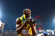 The 2012 London Olympic Games, Athletics, Men's 200m, Britain - 09 Aug 2012