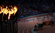 The 2012 London Olympic Games, Athletics, Men's 200m, Britain - 09 Aug 2012