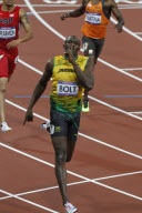 The 2012 London Olympic Games, Athletics, Men's 200m, Britain - 09 Aug 2012