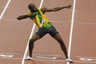 The 2012 London Olympic Games, Athletics, Men's 200m, Britain - 09 Aug 2012