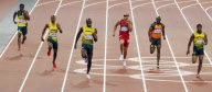 The 2012 London Olympic Games, Athletics, Men's 200m, Britain - 09 Aug 2012