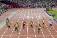 The 2012 London Olympic Games, Athletics, Men's 200m, Britain - 09 Aug 2012