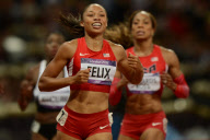 The 2012 London Olympic Games, Athletics, Women's 200m, Britain - 08 Aug 2012
