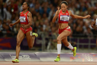 The 2012 London Olympic Games, Athletics, Women's 200m, Britain - 08 Aug 2012