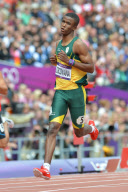 The 2012 London Olympic Games, Athletics, Men's 200m, Britain - 07 Aug 2012