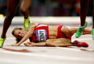 The 2012 London Olympic Games, Athletics, Women's 1500m, Britain - 10 Aug 2012