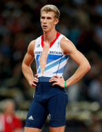 The 2012 London Olympic Games, Athletics, Men's 4x400m Relay, Britain - 10 Aug 2012
